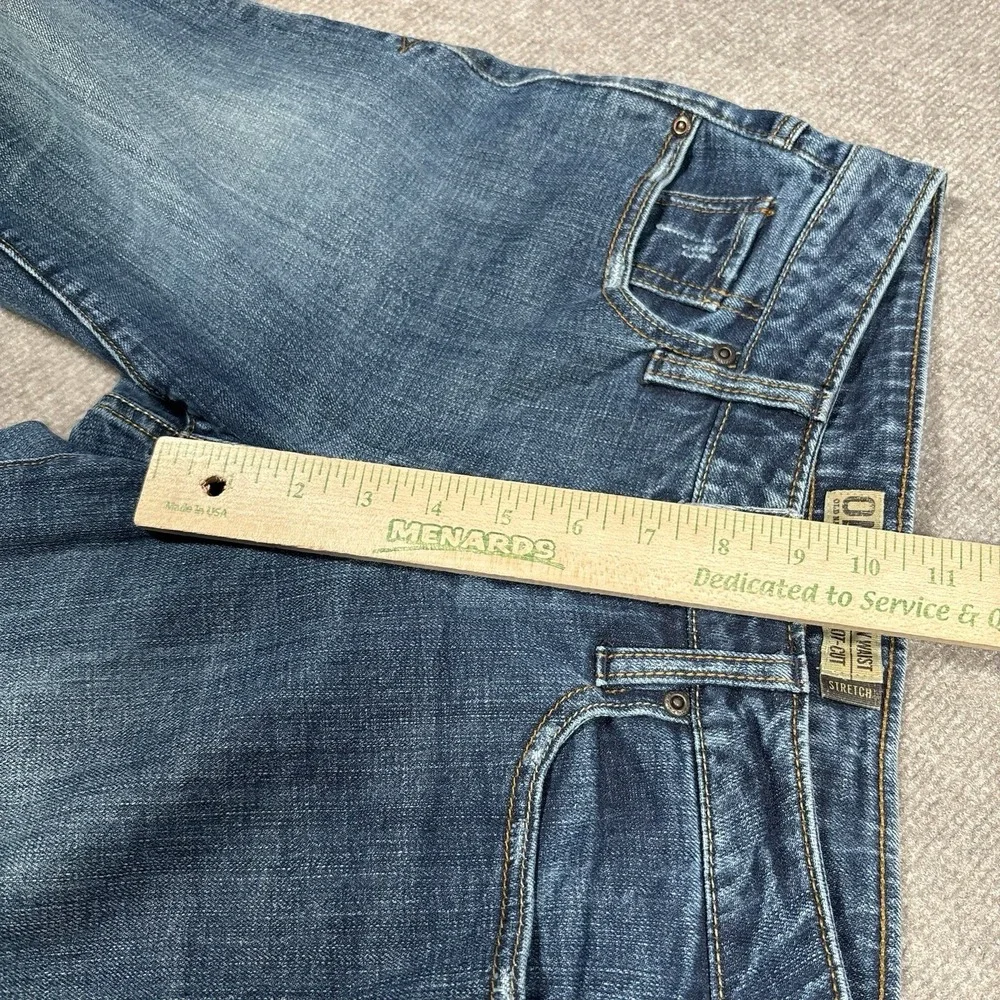 Vintage Old Navy Jeans Womens 4 Blue Denim Curvy Bootcut Just Below Waist Y2K